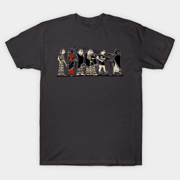 Peleus greets his guests T-Shirt by Mosaicblues